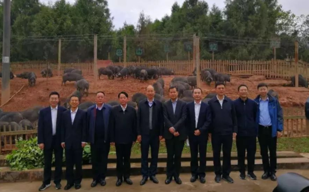 中國工商銀行黨委書記、董事長易會(huì)滿一行來巴山牧業(yè)調(diào)研