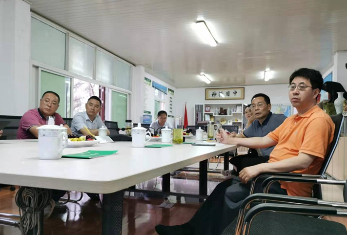 公司迎接四川省核心保種場三年一次的復(fù)驗工作